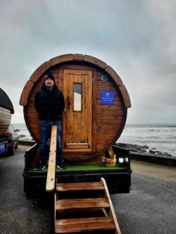The Hotpod at Clo<em></em>nea beach, Dungarvan