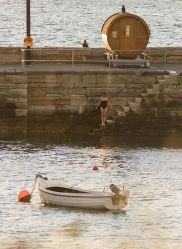Cocoon Sauna, Donegal. Photo: Niall O'Byrne