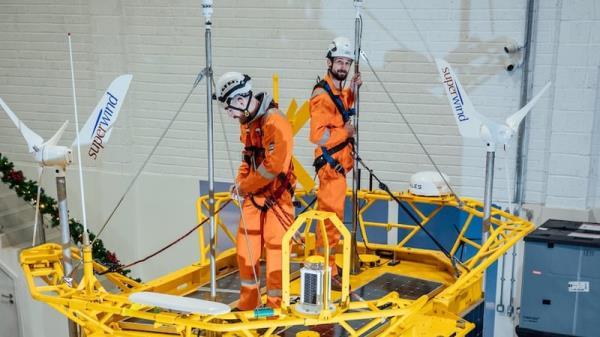 Chris Slattery and Co<em></em>nor McNamara, Green Rebel Field Technicians.