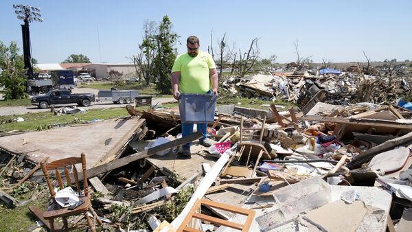 More bad weather could hit Iowa, wher<em></em>e three tornadoes caused millions in damage