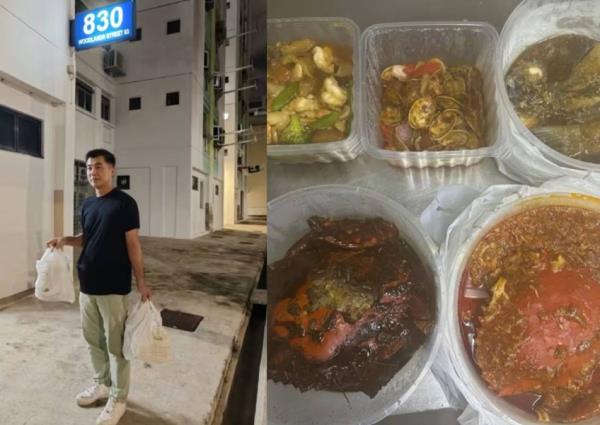 'I threw away $574 worth of food': House of Seafood owner delivers food to Woodlands flat, gets caught in the middle of shouting match between loan shark and debtor instead