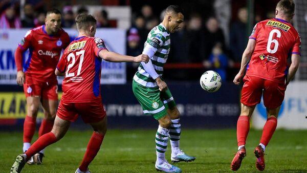 Shamrock Rovers and Shelbourne top the billing Friday night