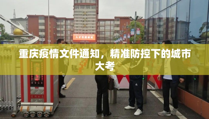 重庆疫情文件通知，精准防控下的城市大考