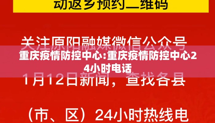 重庆疫情防控中心:重庆疫情防控中心24小时电话