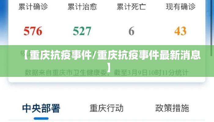 【重庆抗疫事件/重庆抗疫事件最新消息】